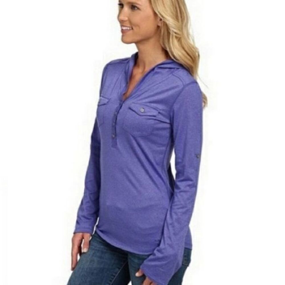Marmot Laura hooded long sleeve top small